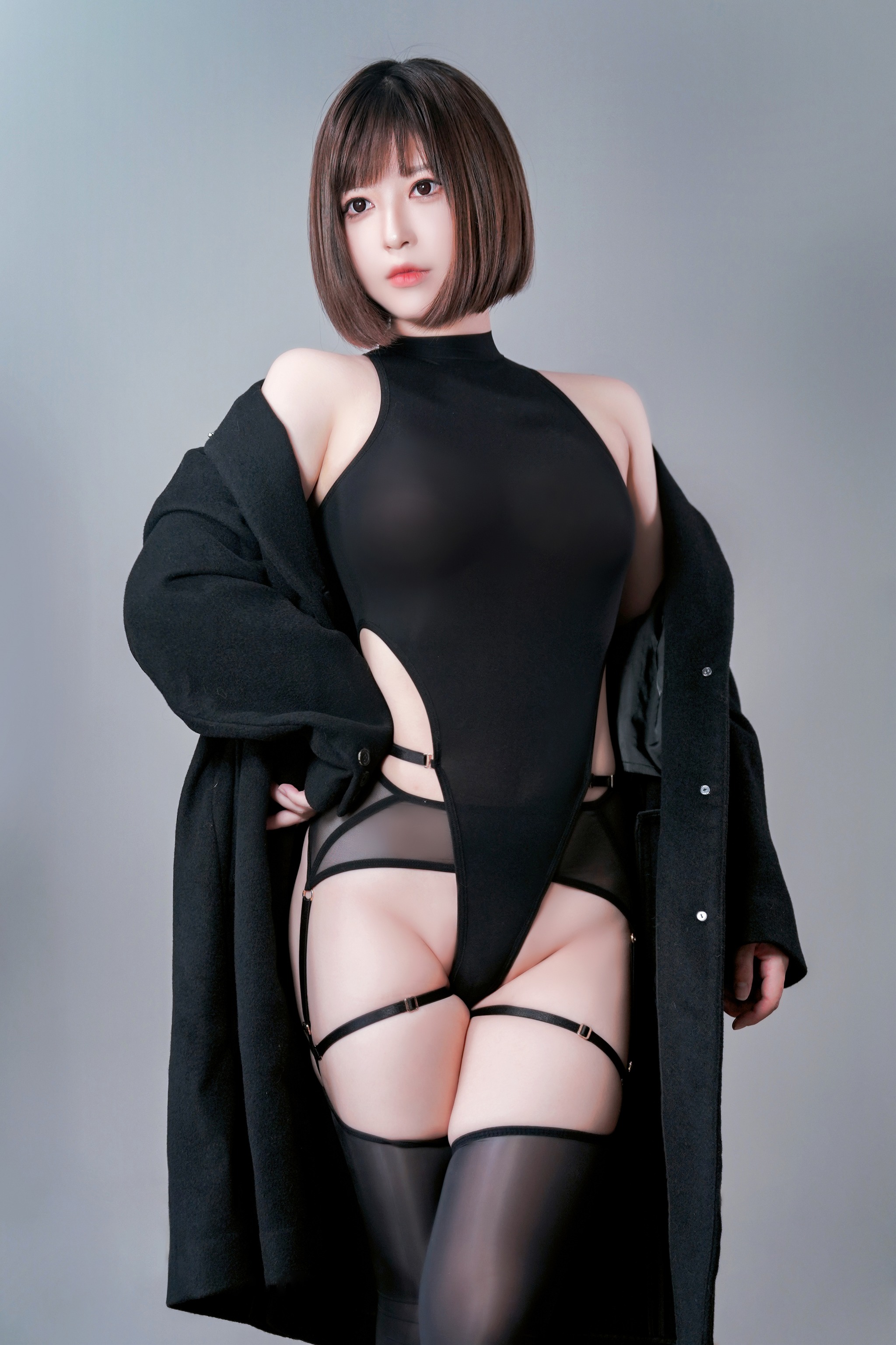 半半子 - NO.111 今日は黑 Vol.3 [20P1V]-XikXak